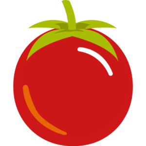 Eine Tomate.